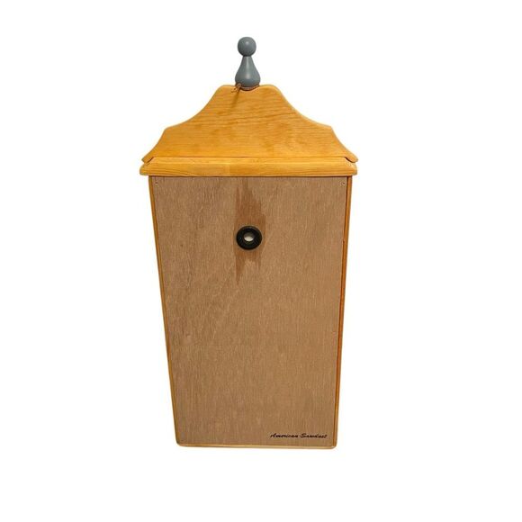 American Sawdust "The Reminder Box" Pine Display with Cards and Templet - Picture 2 of 5